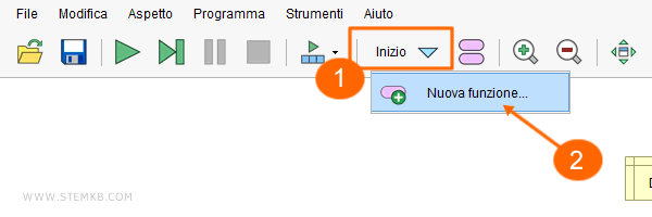 un metodo alternativo per creare una nuova funzione
