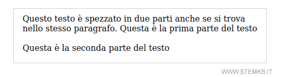 il documento HTML sul browser