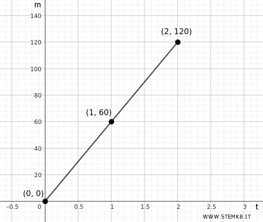 il grafico del moto